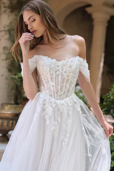 Andrea and Leo dresses Andrea And Leo -wl089- off white