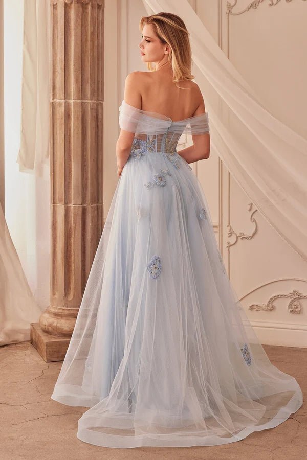 ANDREA & LEO - A1246 - Blue - riyadhdress