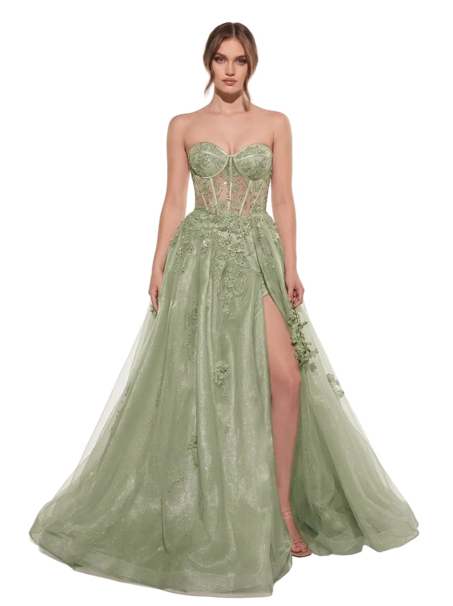 Andrea &amp; Leo dresses Andrea &amp; Leo - A1381 - Sage