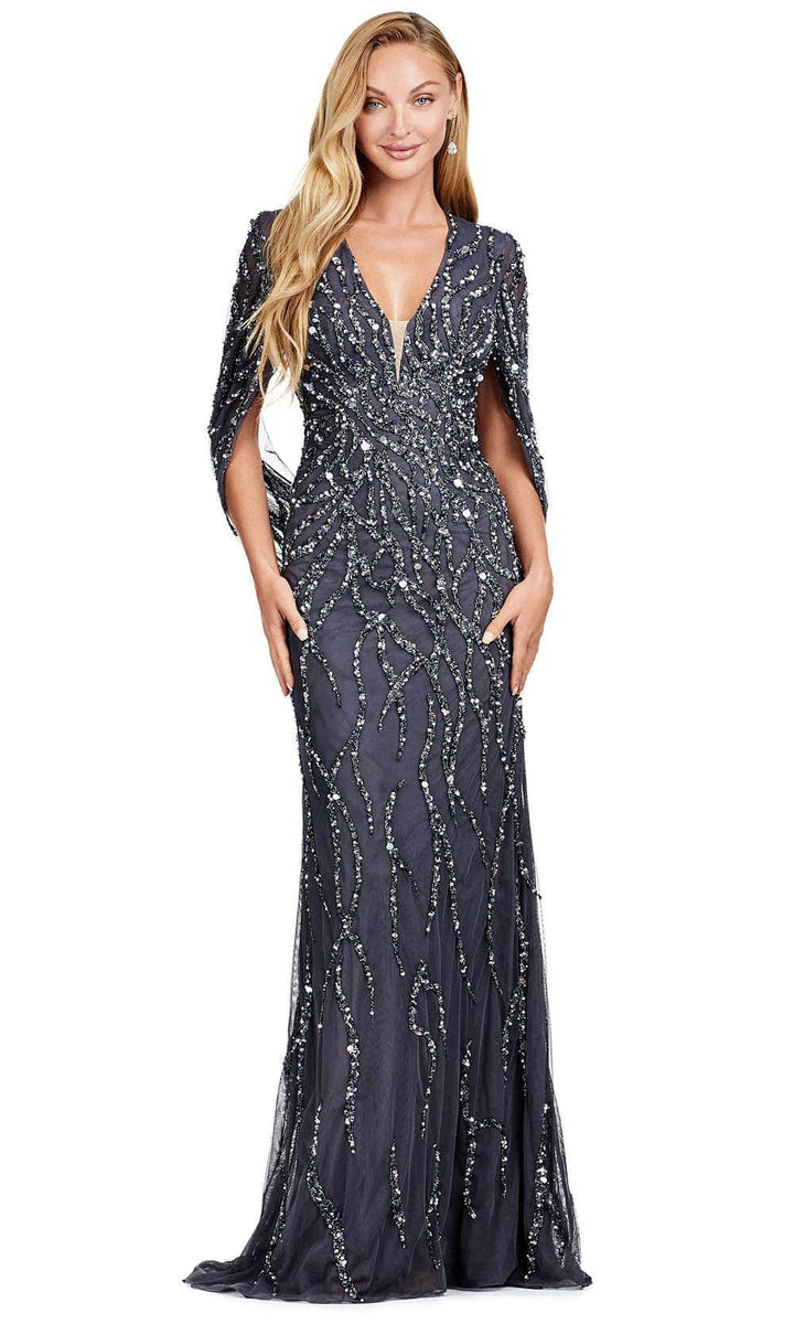 ASHLEY - 11430 - CHARCOAL - PLUS - riyadhdress
