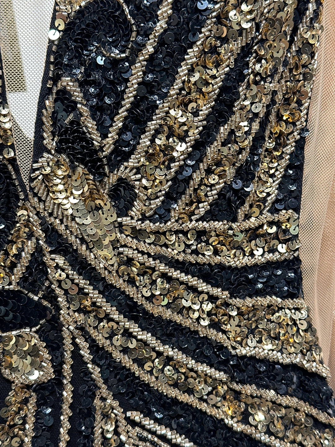 ASHLEY - 11980 - GOLD/BLACK - riyadhdress