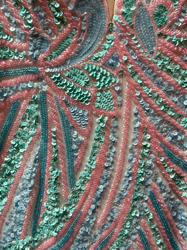 ASHLEY - 11980 - MULTI/IVORY - riyadhdress