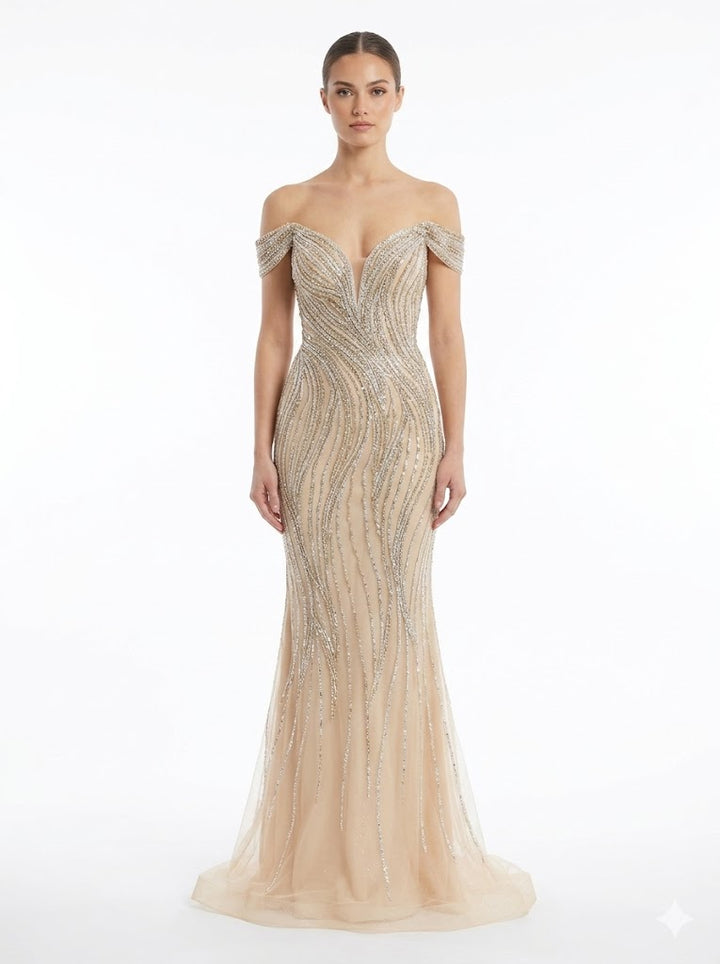 Cinderella Divine -cd674-gold dress Cinderella Divine