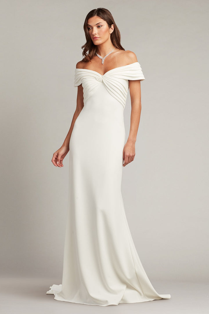 Tadashi Shoji - Bos24003-Ivory riyadhdress