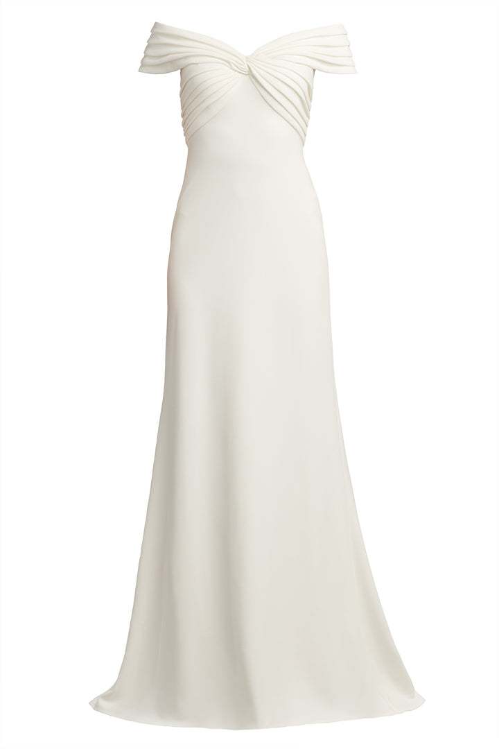 Tadashi Shoji - Bos24003-Ivory riyadhdress
