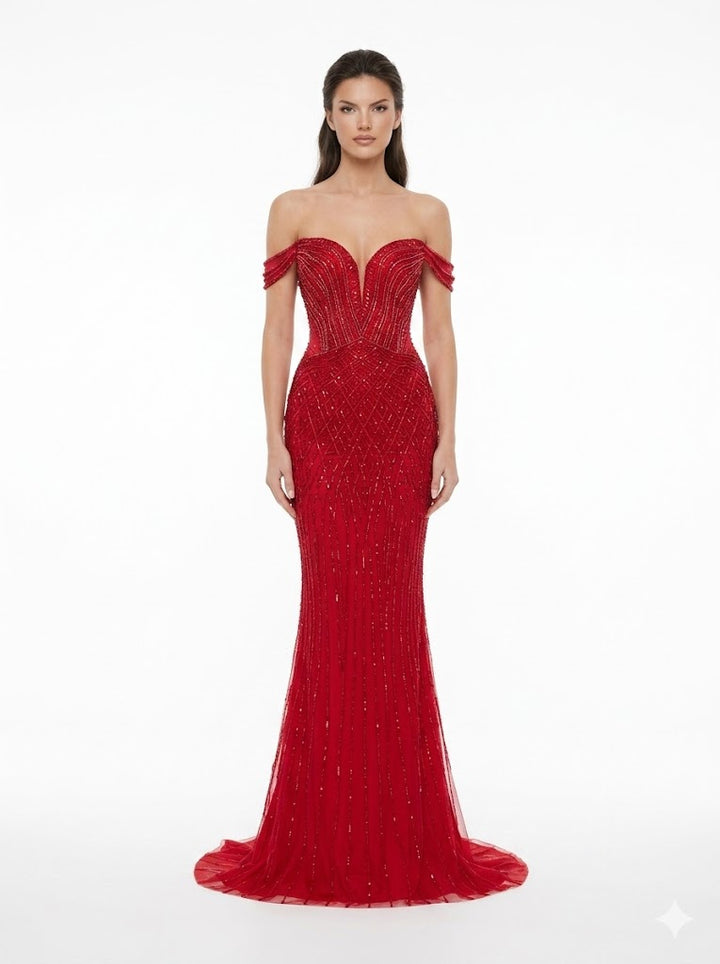 Amarra - 88946-red dresses Amarra