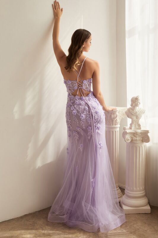 CINDERELLA DIVINE - CD995 - LAVENDER - riyadhdress