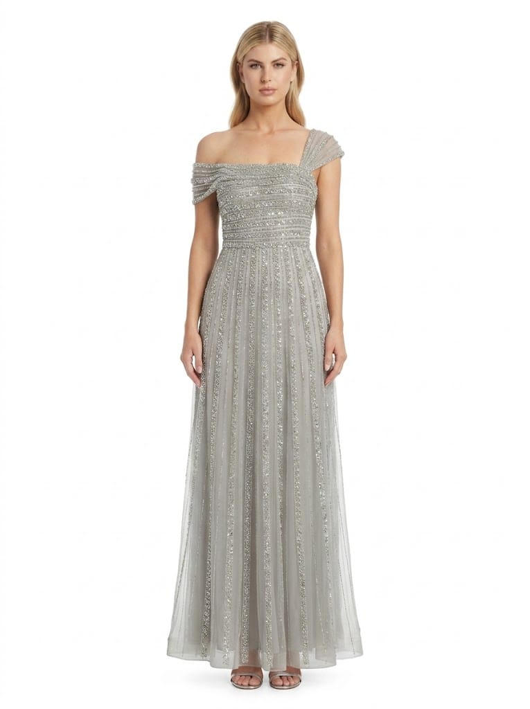 Cinderella Divine dress Cinderella Divine -cd0238-Silver-Nude