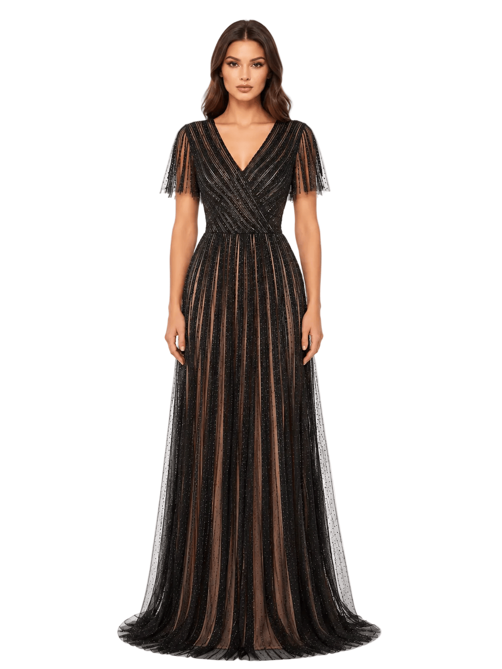 Cinderella Divine dress Cinderella Divine -cd0241-Black-Nude