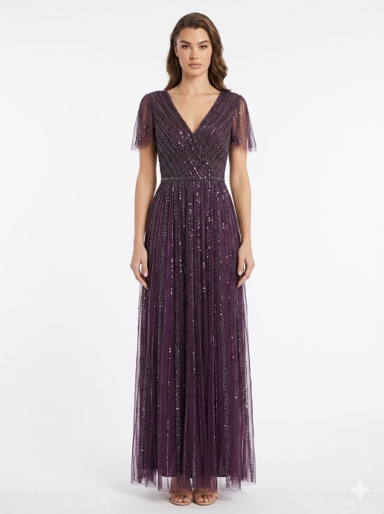 Cinderella Divine dress Cinderella Divine -cd0241-Eggplant