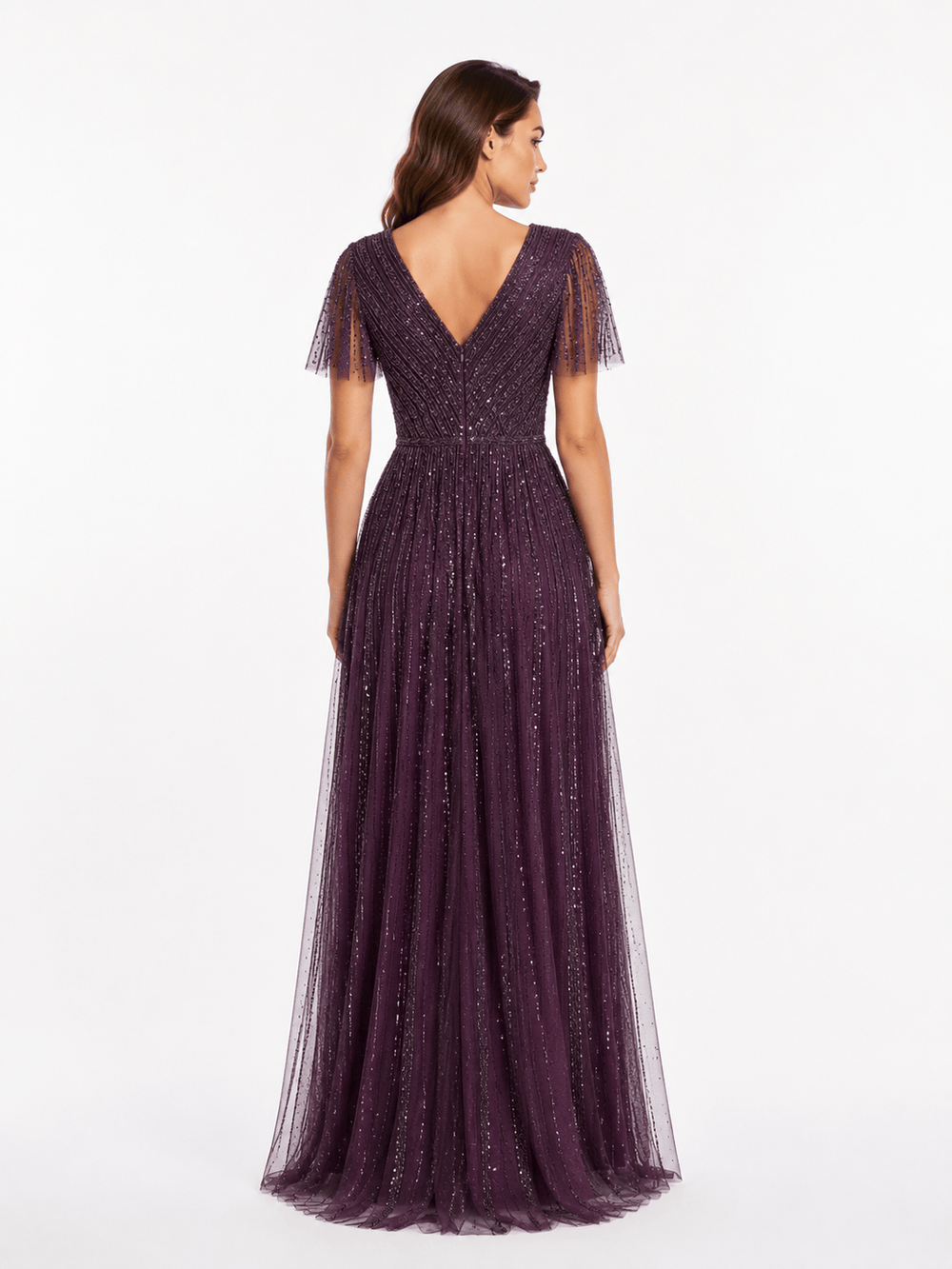 Cinderella Divine dress Cinderella Divine -cd0241-Eggplant