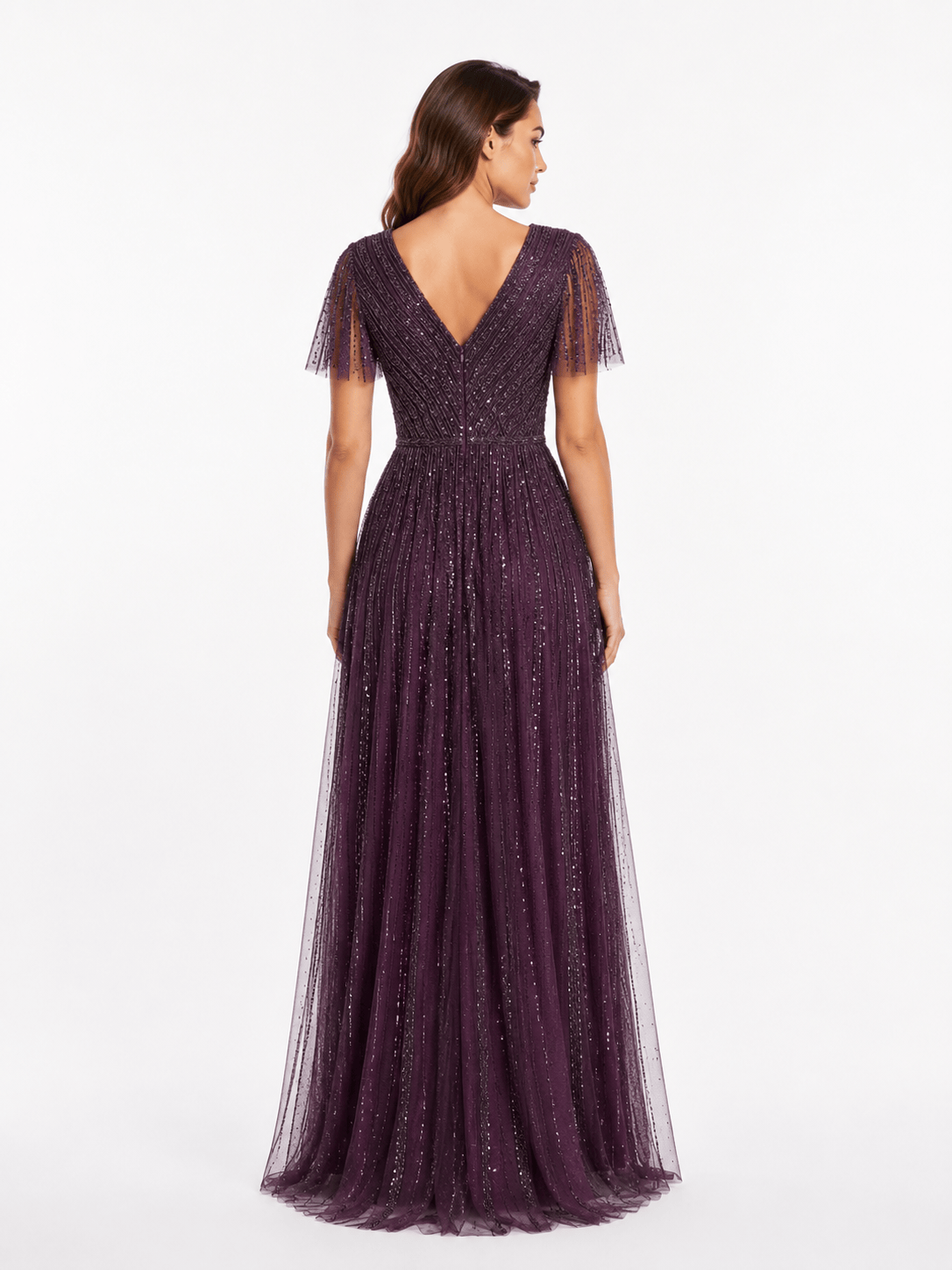 Cinderella Divine dress Cinderella Divine -cd0241-Eggplant