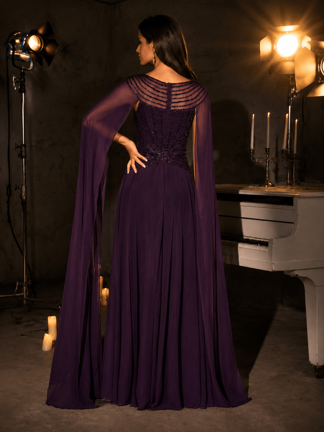 Cinderella Divine dress Cinderella Divine -cl08-Eggplant