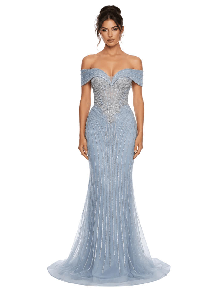 Cinderella Divine dress Cinderella Divine -kv1130-Smoky Blue