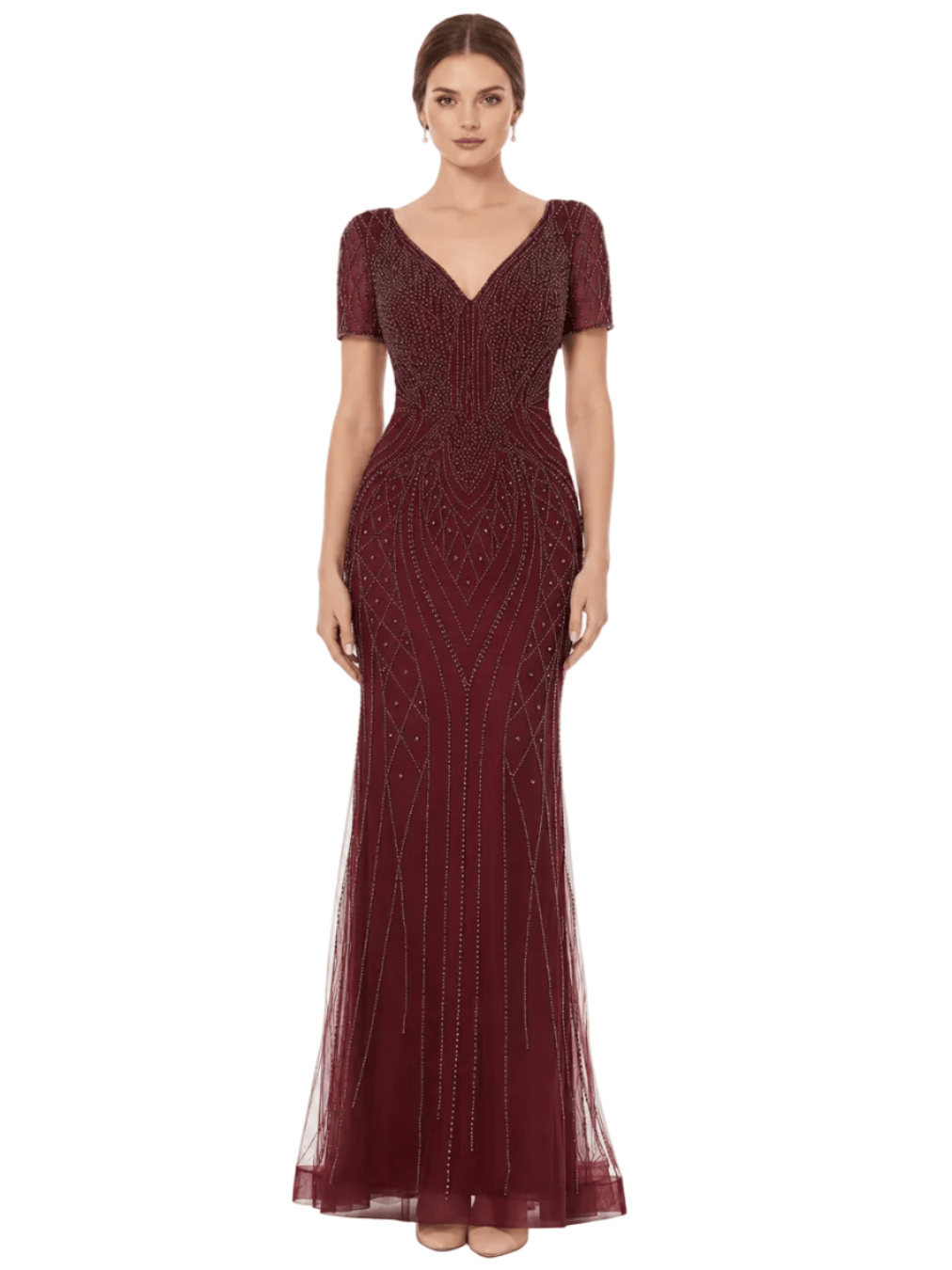 Cinderella Divine dresses Cinderella Divine - Cc4019 - Burgundy