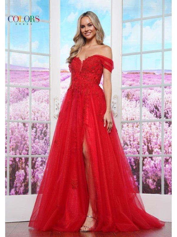 COLORS - 3474 - RED - riyadhdress