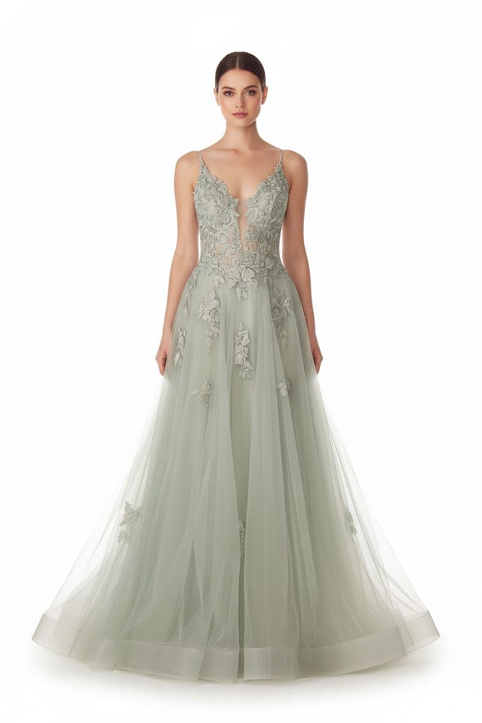 Colors dresses Andrea And Leo - a1417- sage