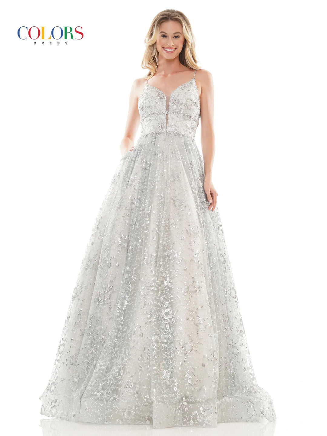 Colors dresses Colors-2288 - Silver