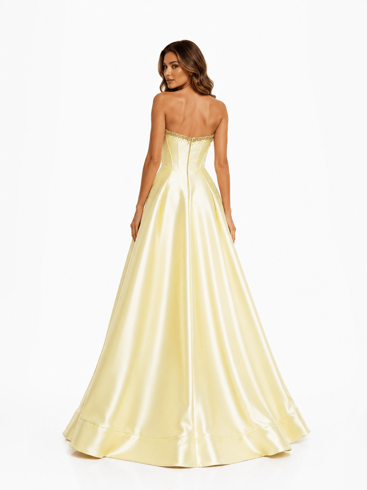 Colors dresses Colors - 3478-Yellow