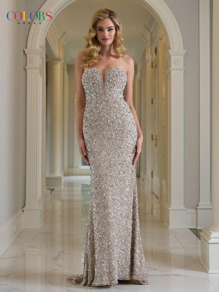 Colors dresses Colors -3939-champagne