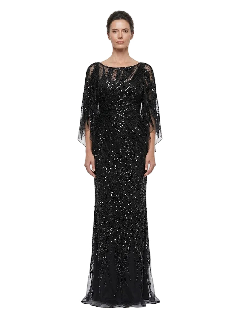 Colors dresses Colors -Mv1344-black-plus