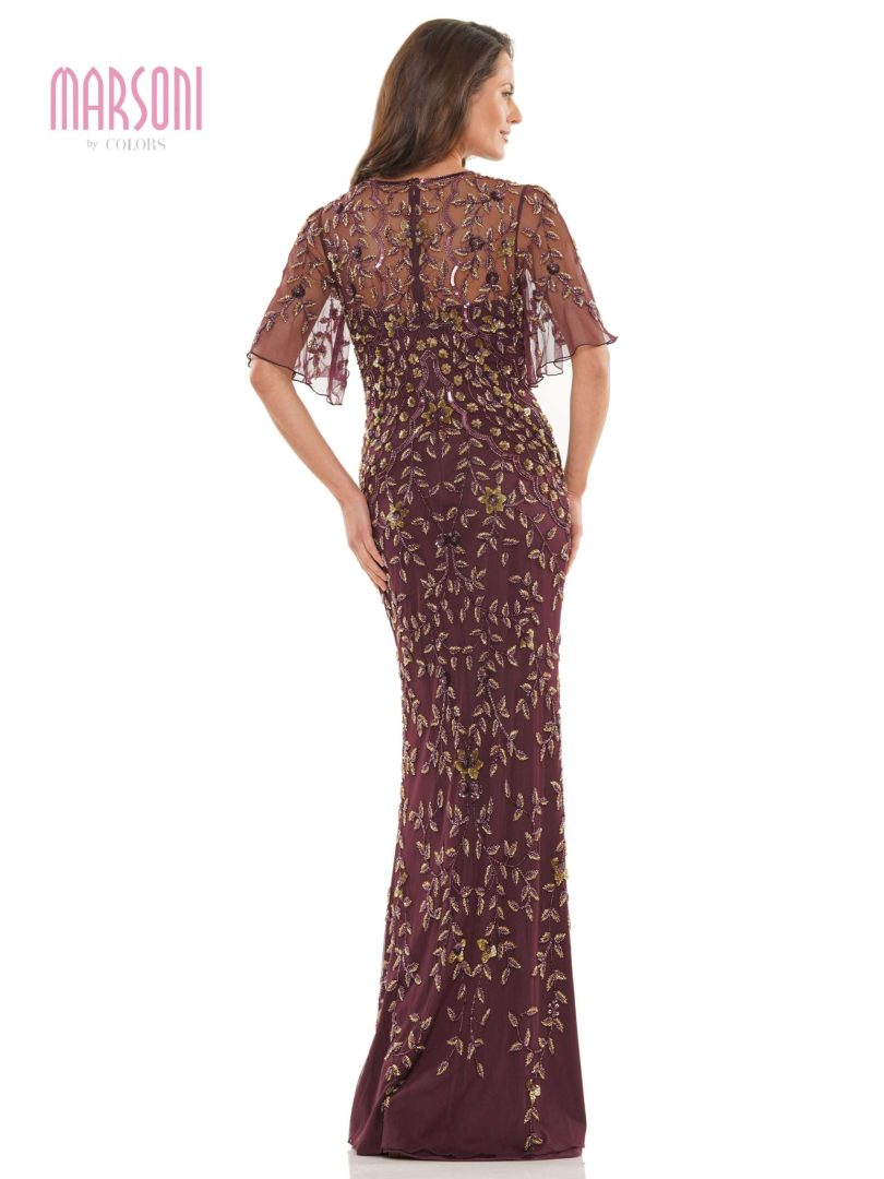 COLORS - MV1208 - EGGPLANT - riyadhdress