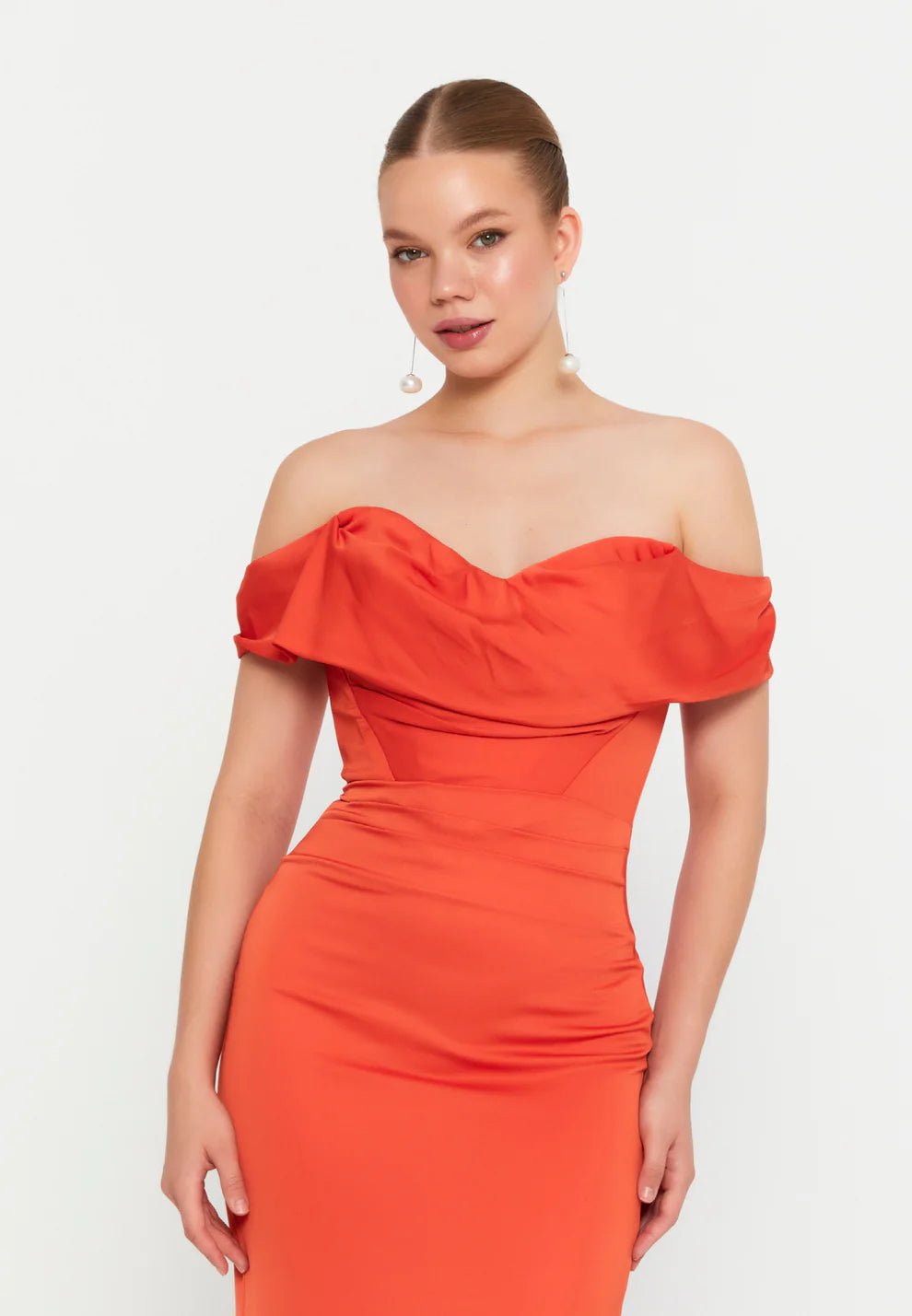 FOR COSTUME - 1000110513 - ORANGE - riyadhdress