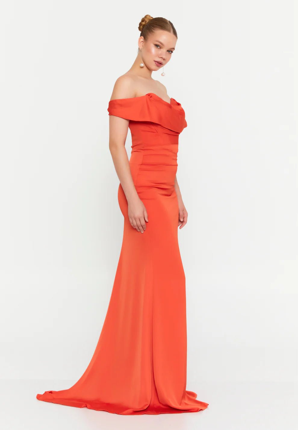 FOR COSTUME - 1000110513 - ORANGE - riyadhdress