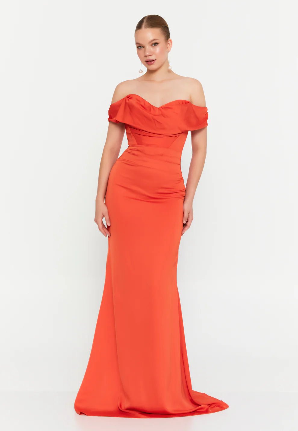 FOR COSTUME - 1000110513 - ORANGE - riyadhdress