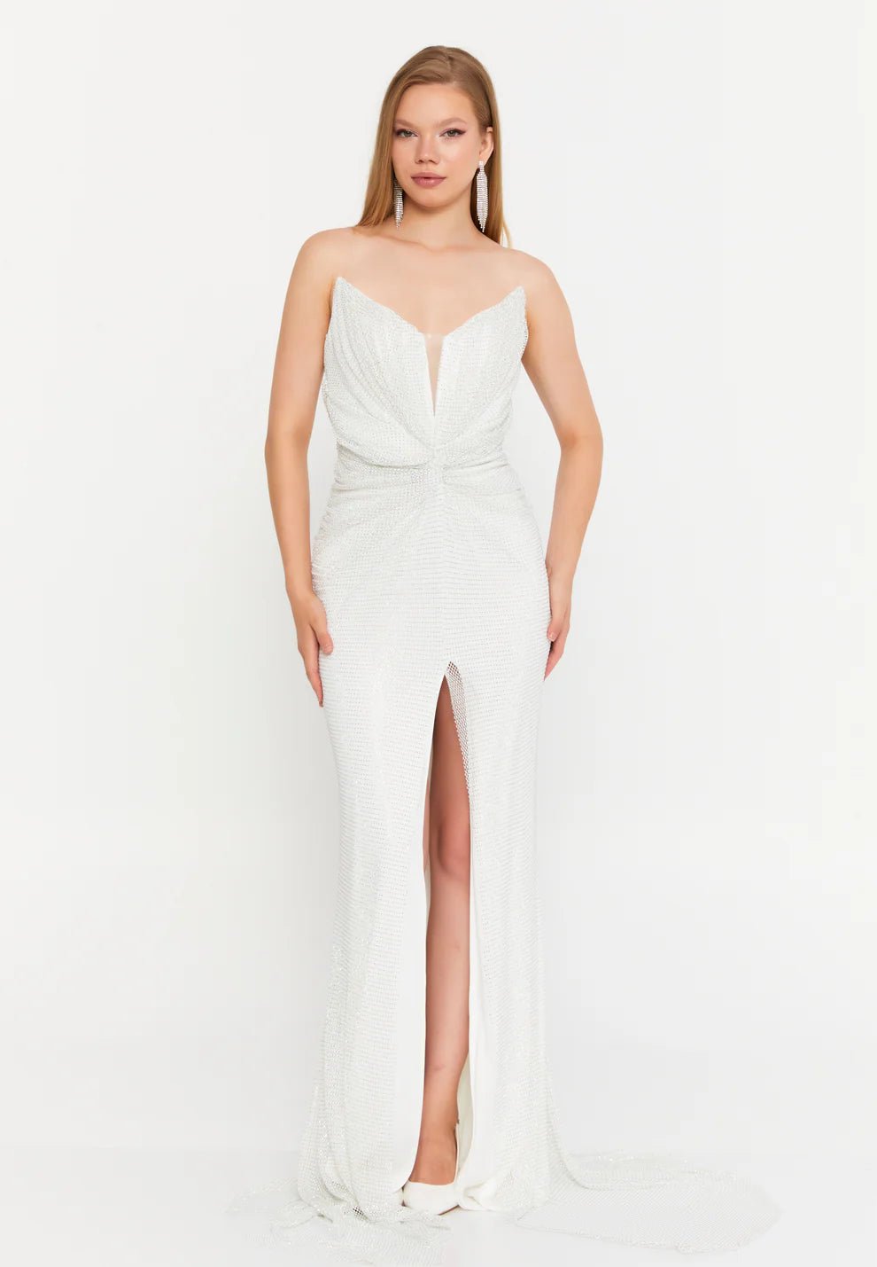 FOR COSTUME - 1000113213 - IVORY - riyadhdress