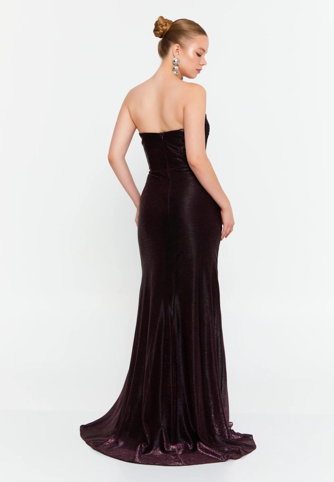 FOR COSTUME - 1000113999 - PLUM - riyadhdress