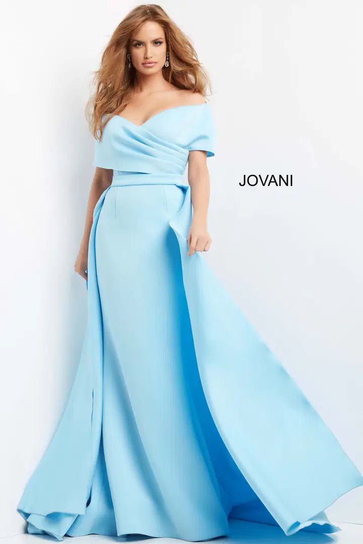 JOVANI - 07443 - Light blue - riyadhdress