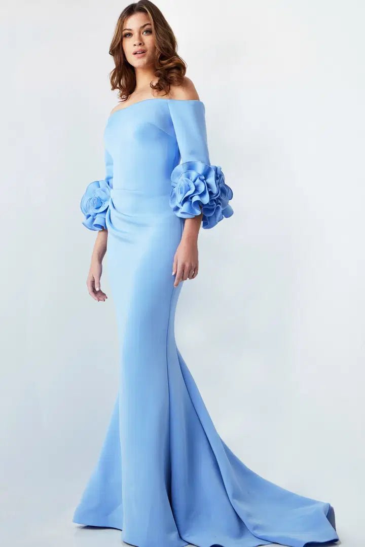 Jovani - 23716 - light blue dresses Jovani