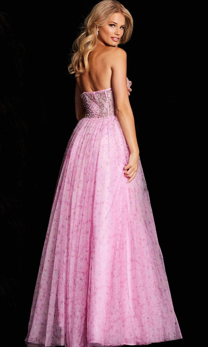 Jovani - 36477-pink dresses Jovani