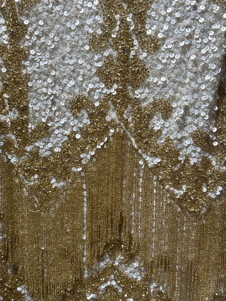 JOVANI - 38847 - WHITE/GOLD - riyadhdress