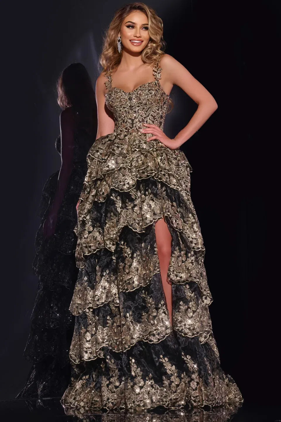 Jovani dress JOVANI-37630A-black-gold