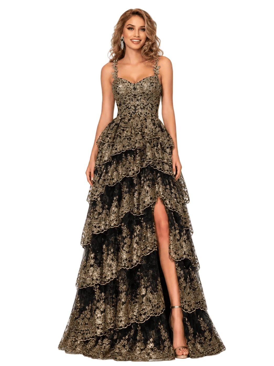 Jovani dress JOVANI-37630A-black-gold