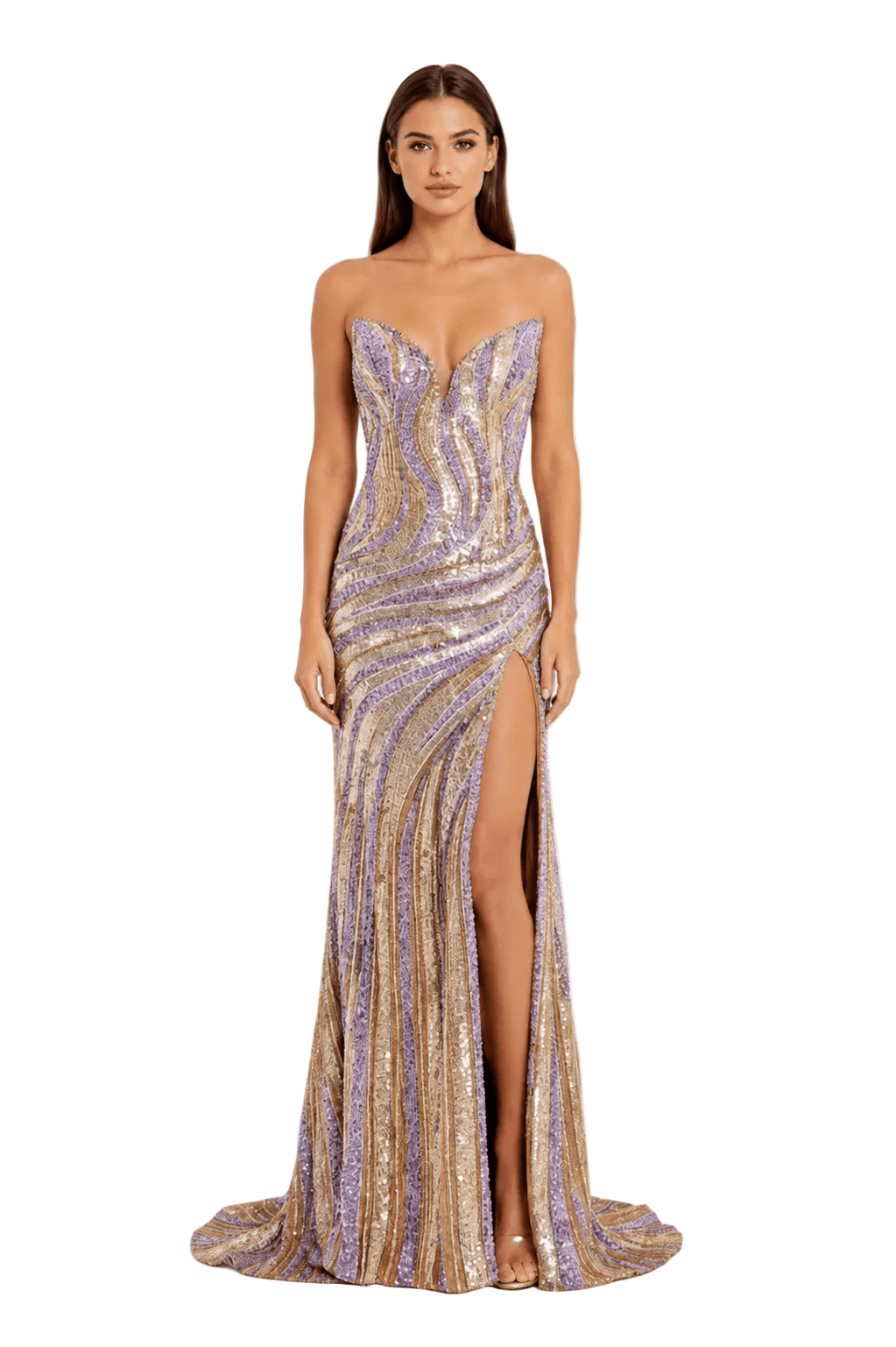 Jovani dress Jovani-49239-Gold/ Lilac