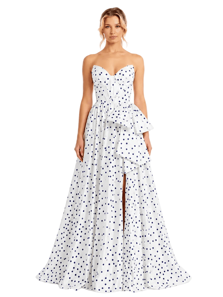 Jovani dress JOVANI-49899-off-white/royal
