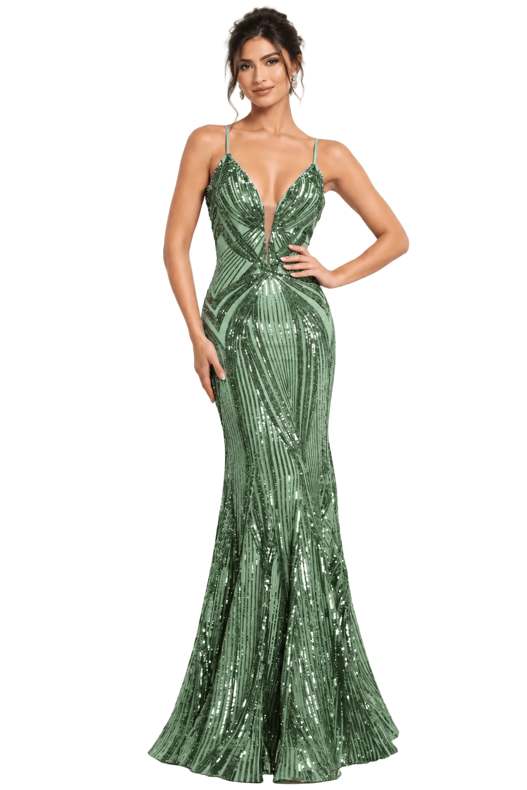 Jovani Dresses Jovani - 09693 - Green