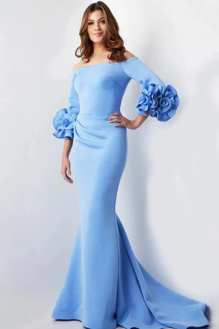 Jovani dresses Jovani - 23716 - light blue