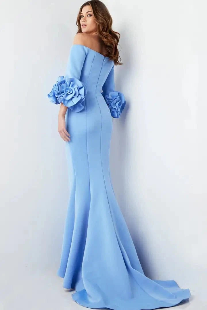 Jovani dresses Jovani - 23716 - light blue