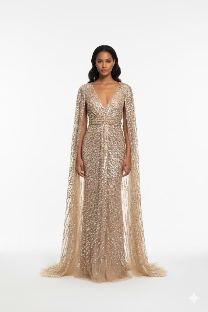 Jovani dresses Jovani-36358-nude