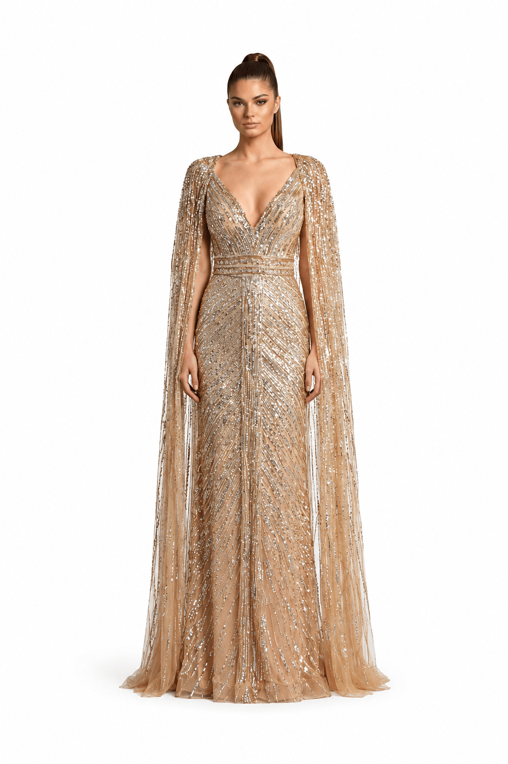 Jovani dresses Jovani-36358-nude