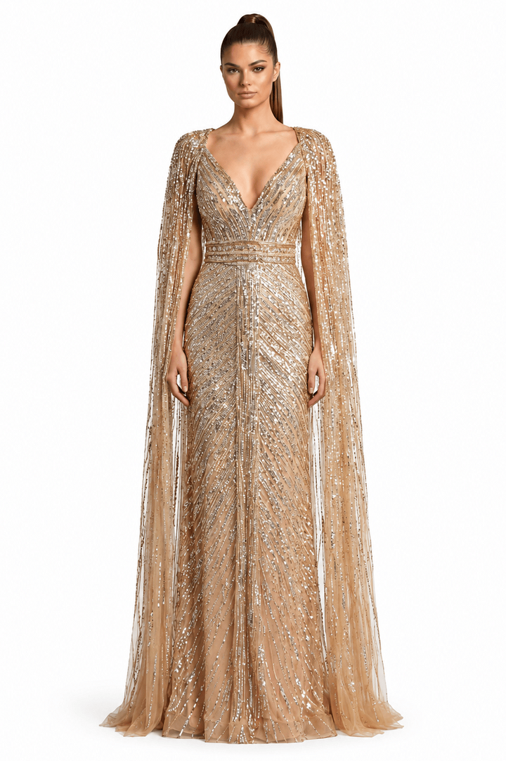Jovani dresses Jovani-36358-nude