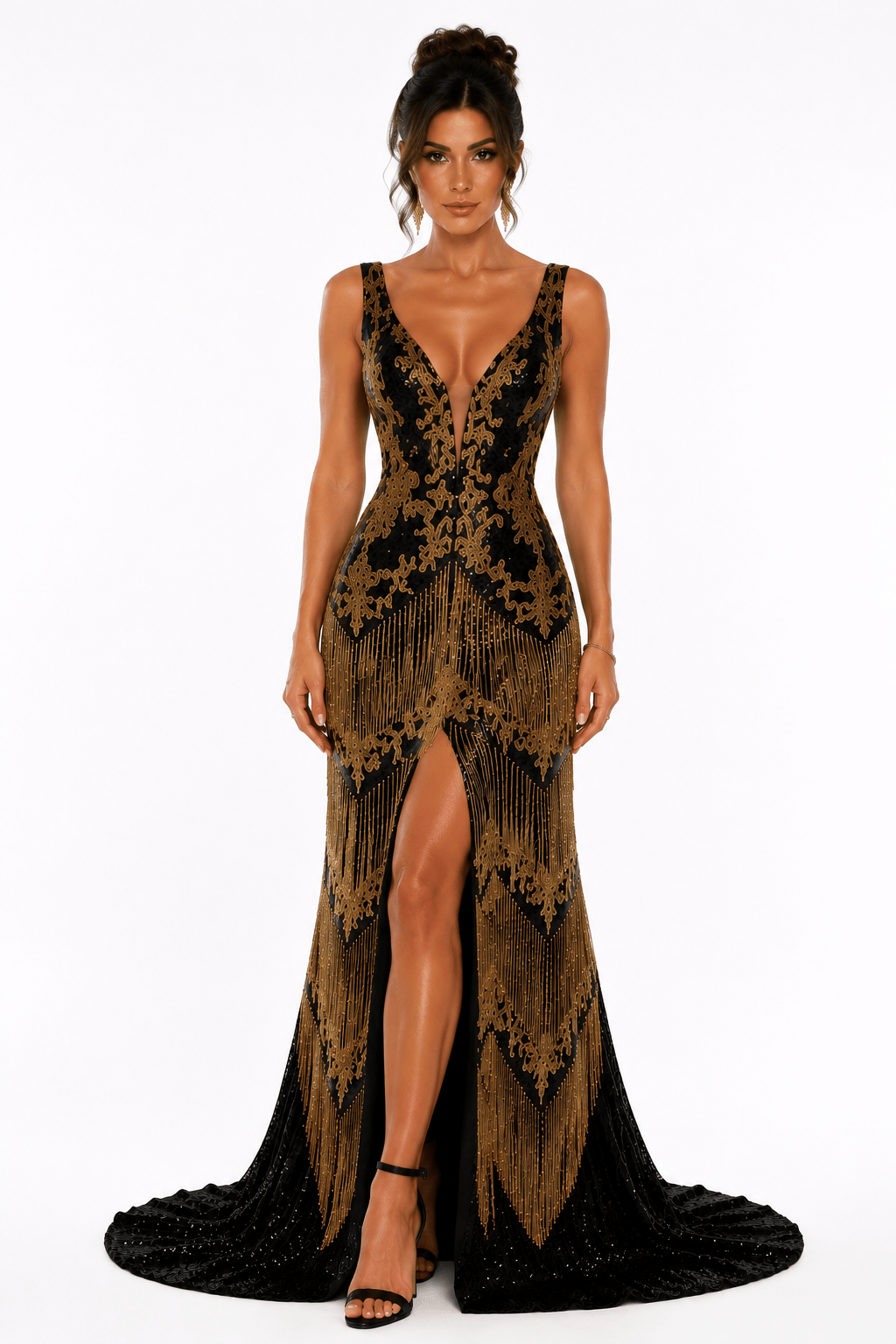 Jovani dresses Jovani - 38847-black/gold