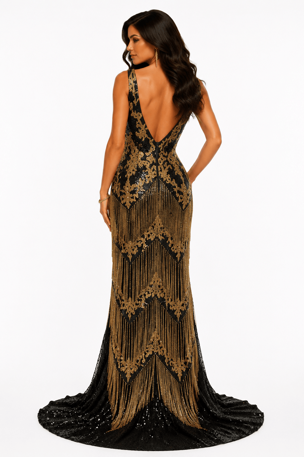 Jovani dresses Jovani - 38847-black/gold