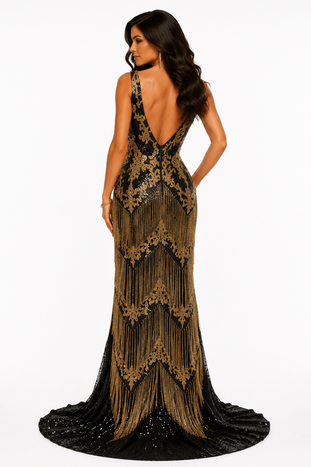 Jovani dresses Jovani - 38847-black/gold