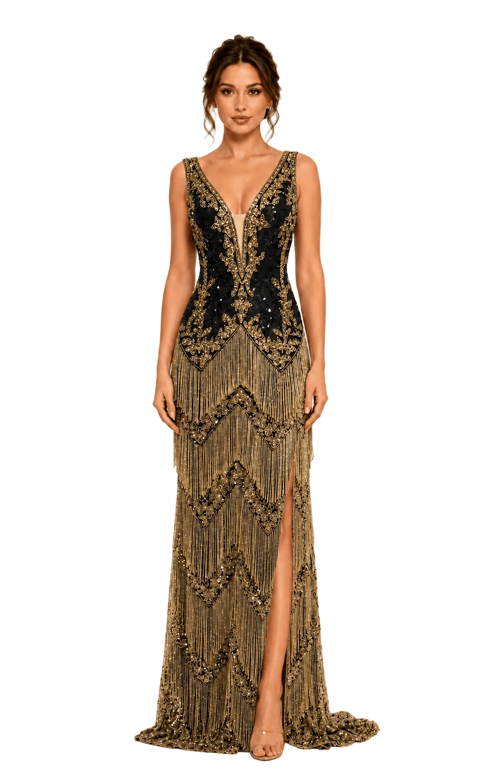 Jovani dresses Jovani - 38847-black/gold