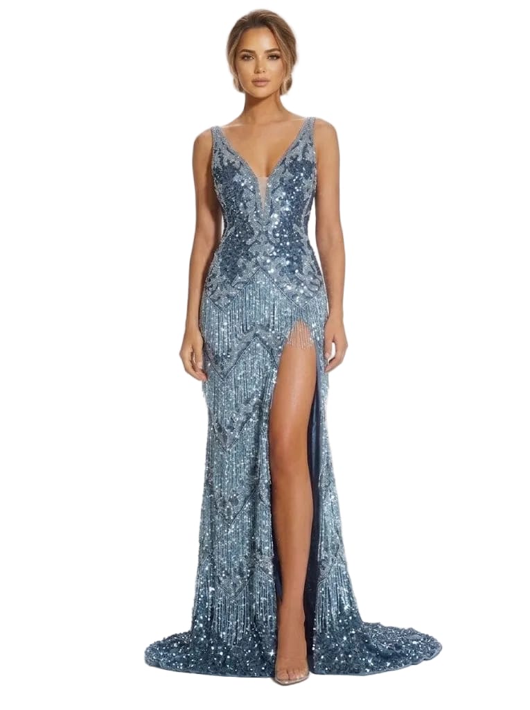 Jovani dresses Jovani - 38847 - Blue Silver